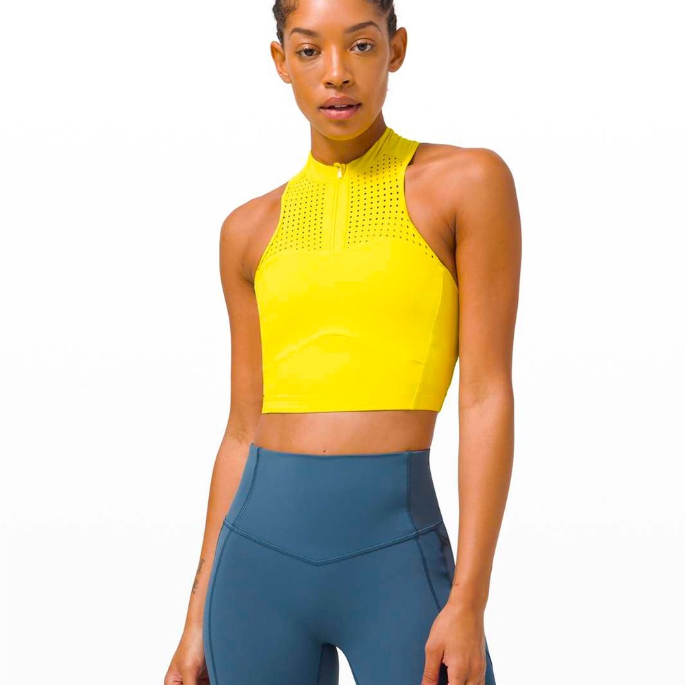 Lululemon, Size 8, Yellow Serpantine!